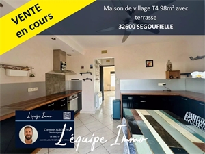 maison-villa à la vente -   32600  L'ISLE-JOURDAIN, surface 98 m2 vente maison-villa - APR735174